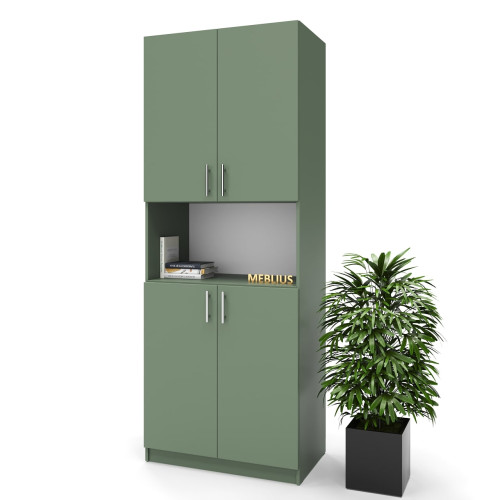 Шафа офісна ОФП-04 Зелений Димчастий