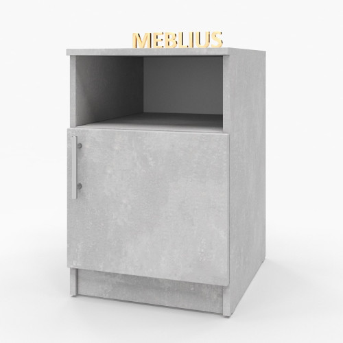 Офісна тумба ОФТ-01 40x45x60 см Бетон Стайл