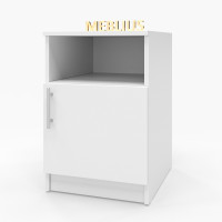 Офісна тумба ОФТ-01 40x45x60 см Біла Німфея Альба