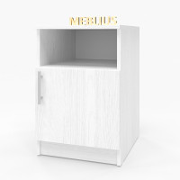 Офісна тумба ОФТ-01 40x45x60 см Біла Структурна