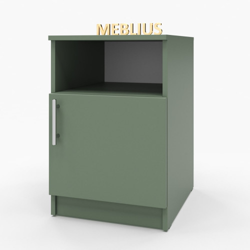 Офісна тумба ОФТ-01 40x45x60 см Зелений Димчастий