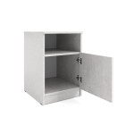 Офісна тумба ОФТ-01 40x45x60 см Бетон Стайл