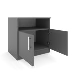 Офісна тумба ОФТ-03 60x45x60 см Антрацит