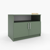 Офісна тумба ОФТ-03 80x45x60 см Зелений Димчастий