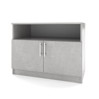 Офісна тумба ОФТ-03 80x45x60 см Бетон Стайл