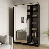 Шафа-купе 2-дверна 160x60x240 см Стандарт Венге