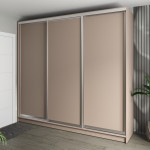 Шафа-купе 3-дверна 260x60x240 см Стандарт Тоффі