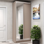 Шафа-купе 2-дверна 100x60x240 см Стандарт Тоффі