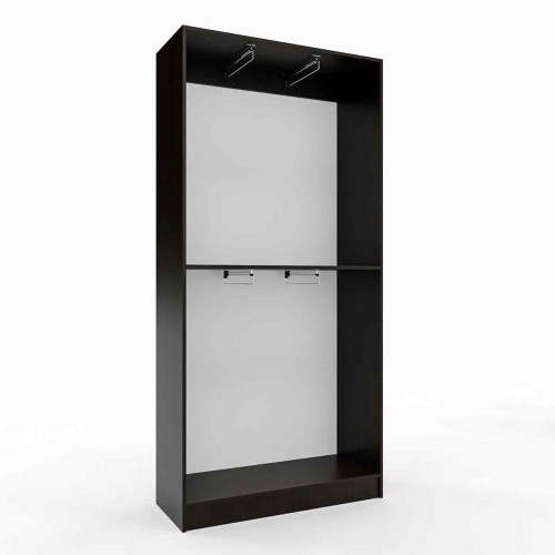 Гардеробна шафа для короткого одягу Венге ПГ-2 60x40x210 см