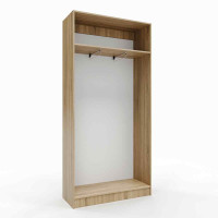Гардеробна шафа для довгого одягу Дуб сонома ПГ-4 60x40x210 см