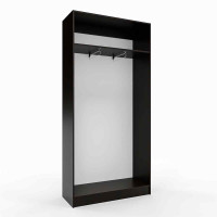 Гардеробна шафа для довгого одягу Венге ПГ-4 60x40x210 см
