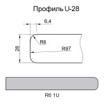 Стільниця Алахамбра 28 мм